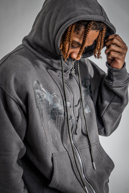 Mahoraga Embroidered Zipup [PREORDER]
